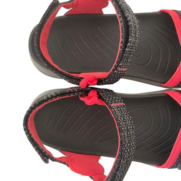 NEW ECCO‎ X-TRINSIC 3S Water Sandals Slingback Adjustable Red Size 10 to 10.5 - Picture 6 of 8